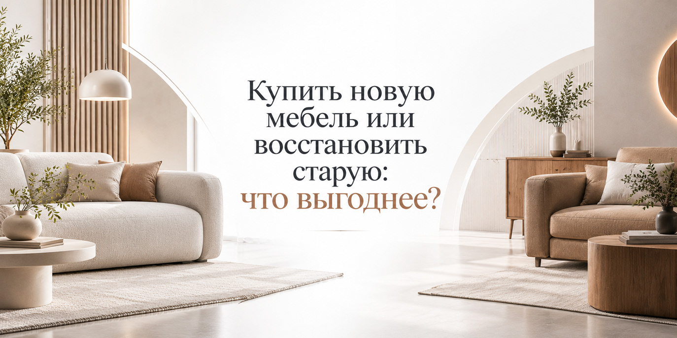 Купить новую мебель или восстановить старую: что выгоднее